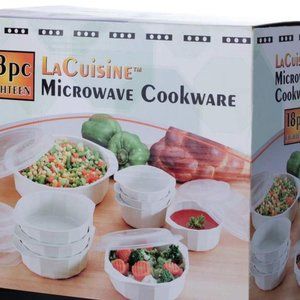 Microwaveable Cookware Set - Microwave to Table to fridge to dishwasher